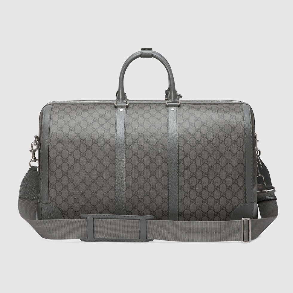 【GUCCI】GG Embossed Logo Duffle Tote Bag Dunst Grey 724612_UULHK_8576_009_095_0000
