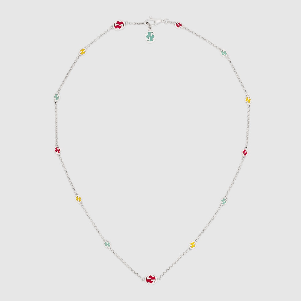 Gucci multicolor necklace online