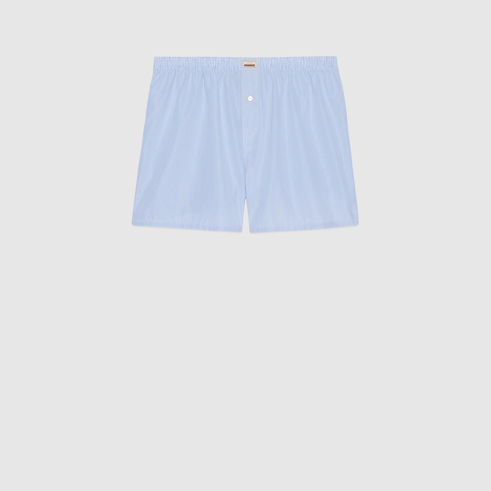 Gucci stripe cotton shorts online