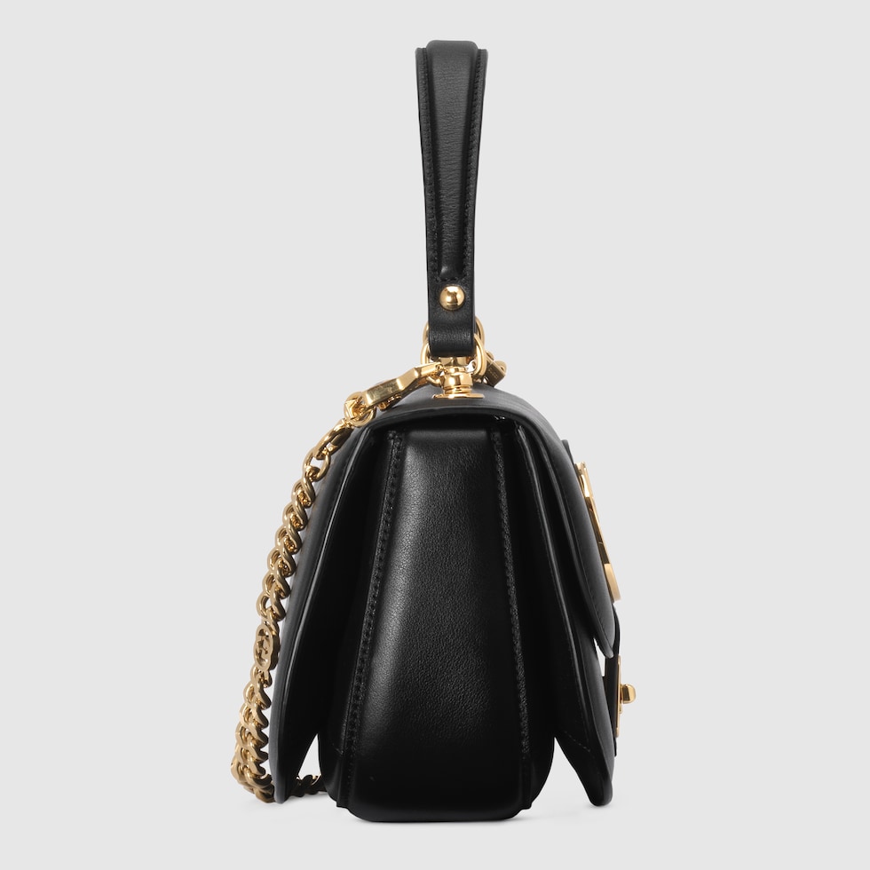 Gucci black top deals handle bag