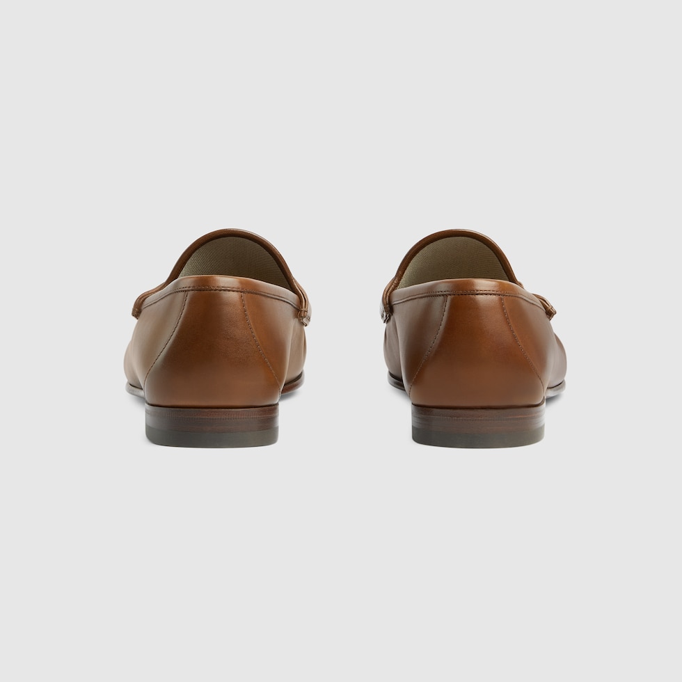 Men's Horsebit 1953 loafer in brown leather | GUCCI® US
