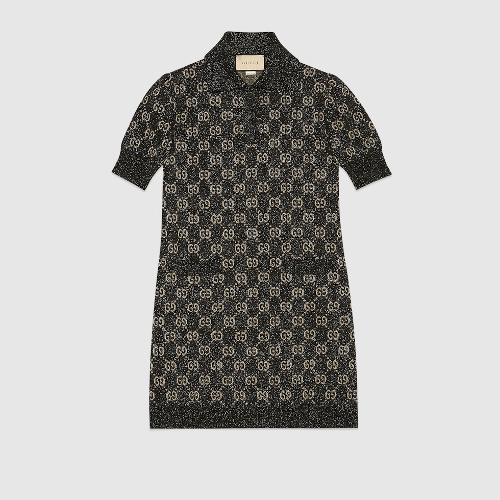 Polo gucci noir hot sale