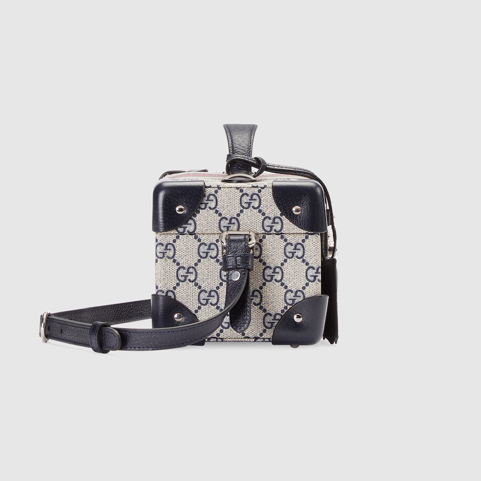 Gucci Savoy〕スモール リジッド ジュエリーボックス ・ベージュ