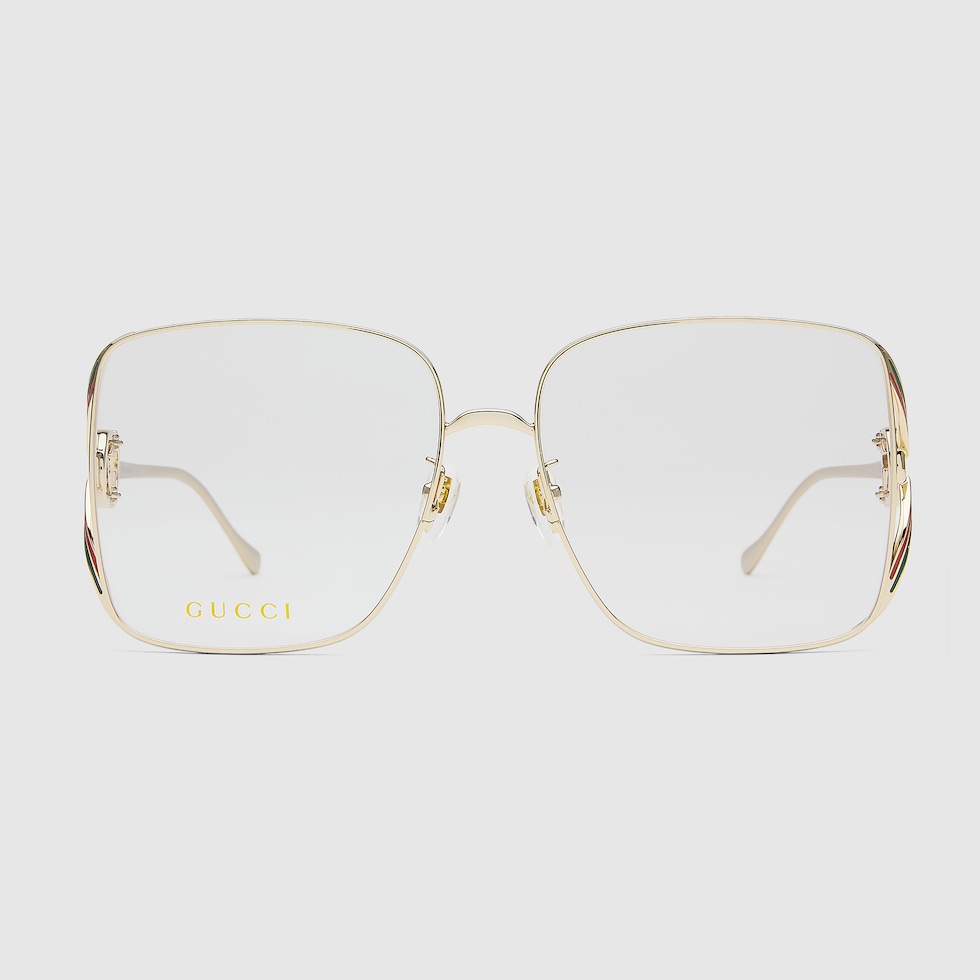 Gucci oversized cheap optical frames