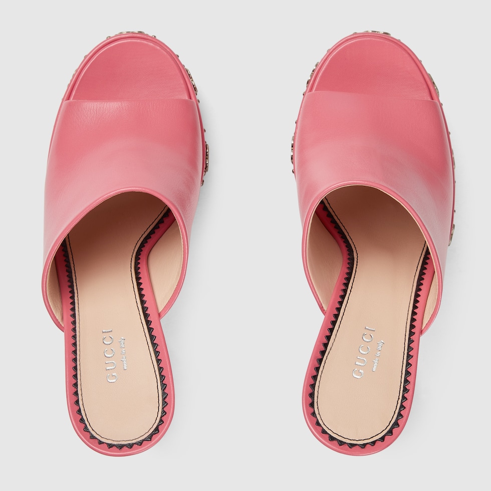 GUCCI グッチ Platform Heel 37/23.5cm GG 19A GUCCI グッチ Platform Heel 37/23.5cm GG 19A