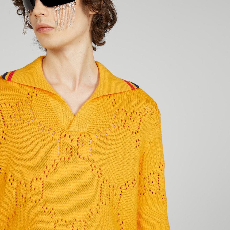 Gucci mustard sweater discount