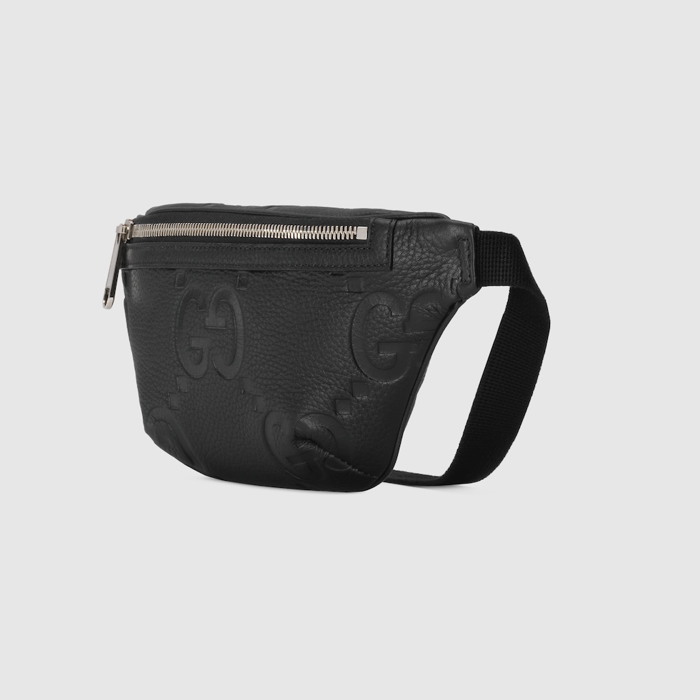 Small belt bag in black leather GUCCI UK