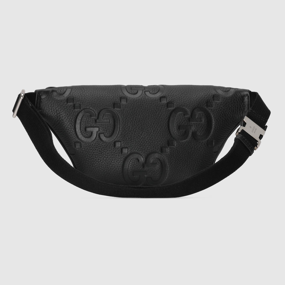 ジャンボ GG スモール ベルトバッグブラック レザー | GUCCI公式