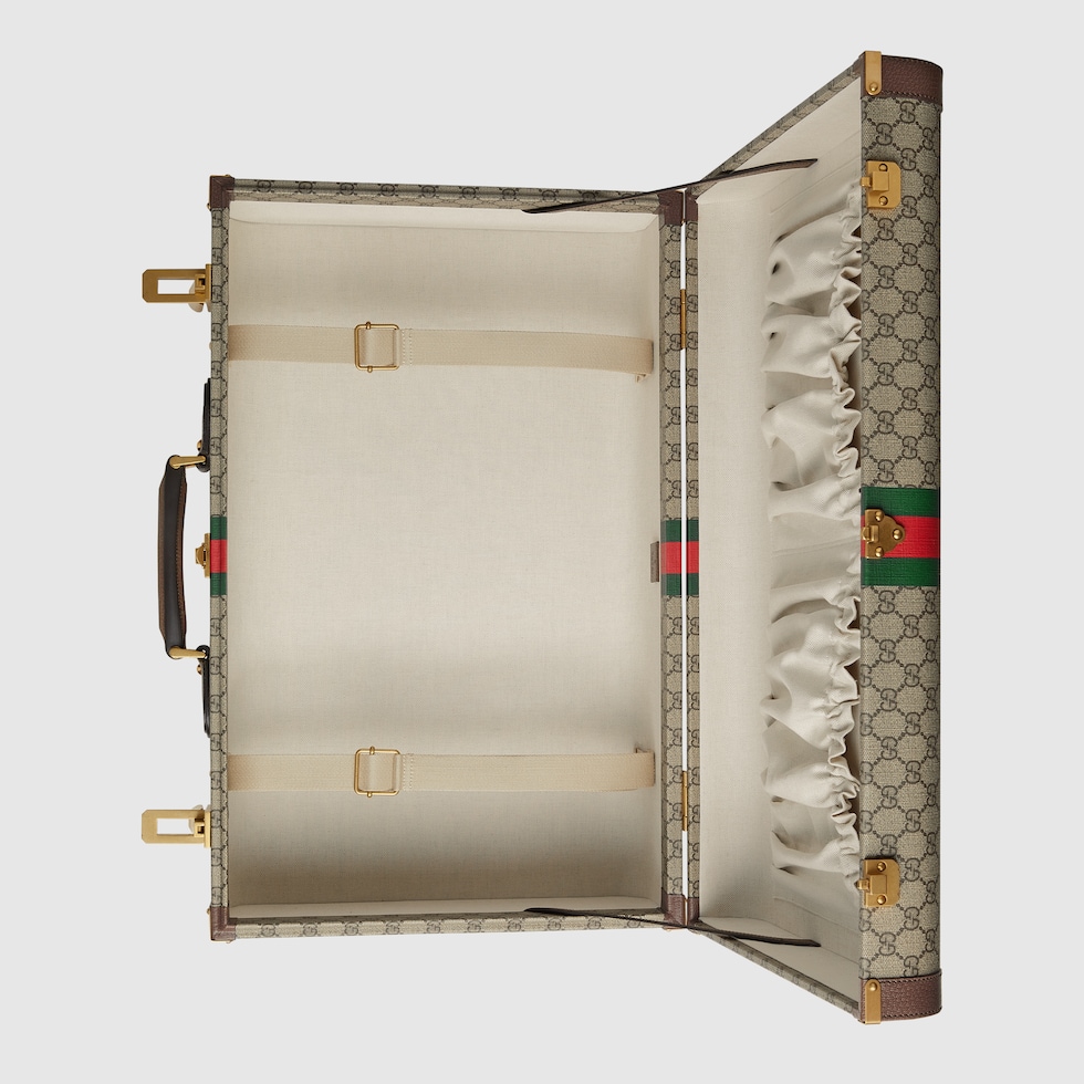 Gucci Savoy large suitcase in GG Supreme GUCCI® PL