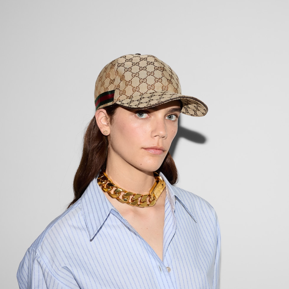 Gucci Original GG Canvas Baseball Hat With Web – Coco Approved Studio