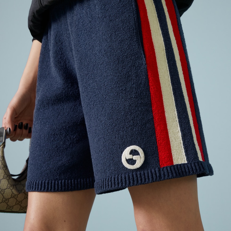 Gucci stripe shop cotton shorts