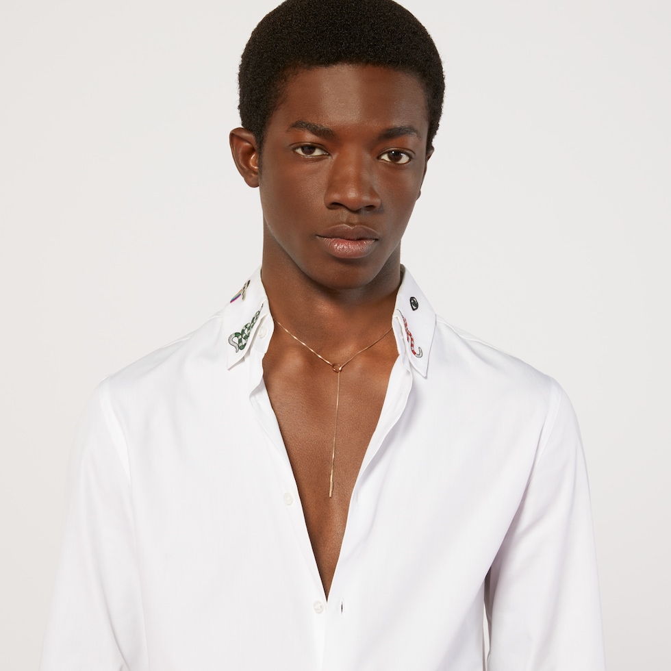 Gucci Link to Love〕ラリアットネックレス 18k ゴールド ・18K ピンク