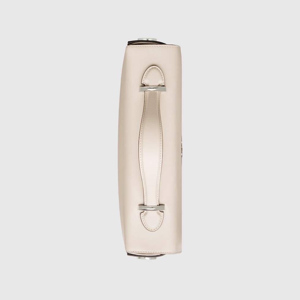 ハンドバッグ GUCCI HAND BAG (739721AACAW 9022) Petite GG small shoulder bag in white leather | GUCCI® SG