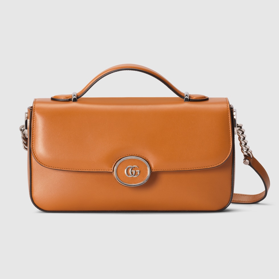 ショルダーバッグ・ポシェット GUCCI PETITE BAG 739721 FACJP 9769 Gucci Petite GG Small Shoulder Bag Leather Black 739721 | eBay