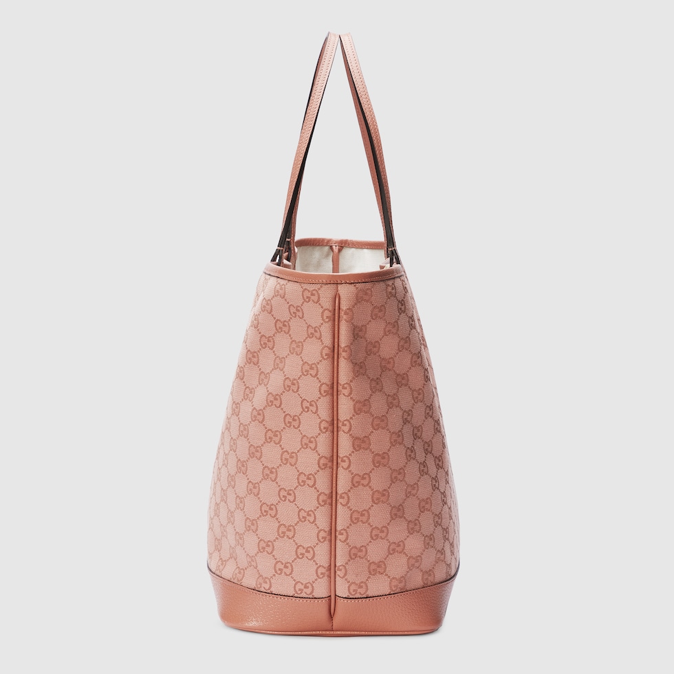 Gucci pink cheap tote bag