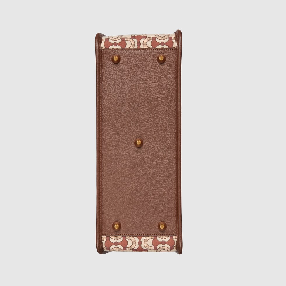 ランキング2024 G Interlocking Horsebit dark and beige in briefcase jacquard Keyboard