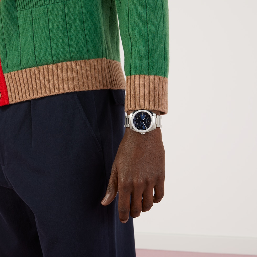 GG2570〕ラージウォッチ（41mm） ・ステンレススチール | GUCCI公式