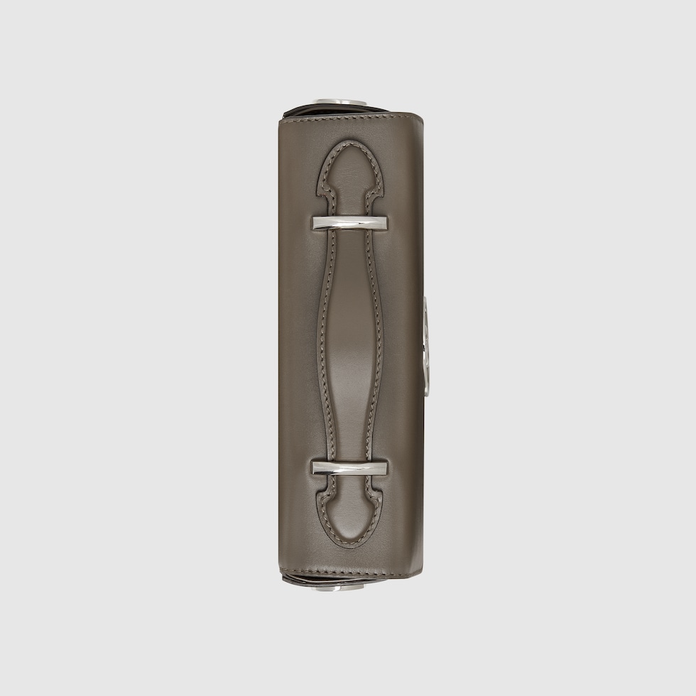 【GUCCI】GG HANDBAG REFINED◆739722AACAW Petite GG mini shoulder bag in white leather | GUCCI® SG