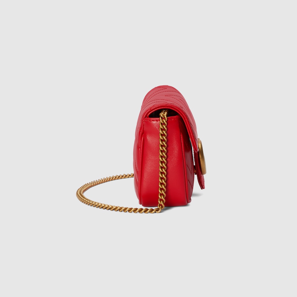 Gucci GG Marmont Matelasse Leather Super Mini Bag (Varied Colors)