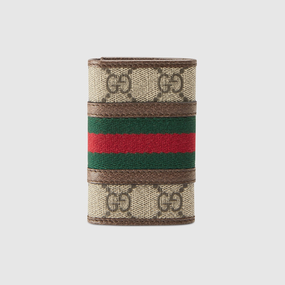 値頃 【美品】GUCCI グッチ キーリング GG オフィディア ゴールドマー