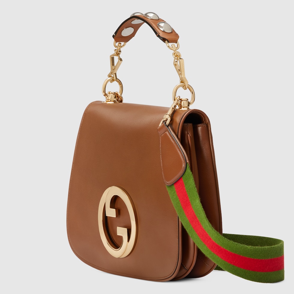 brown gucci blondie bag