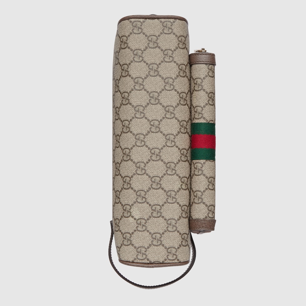 Ophidia GG toiletry case in beige and ebony Supeme GUCCI® TR