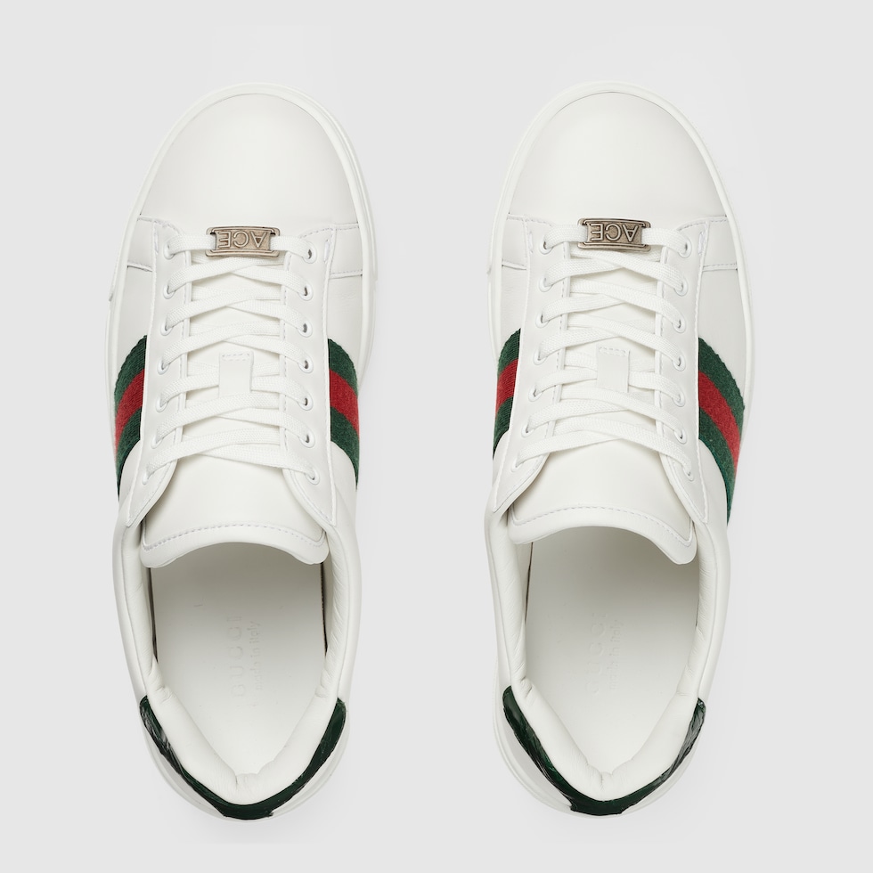 スニーカー Gucci Ace Sneakers With Web Detail s-l400.jpg