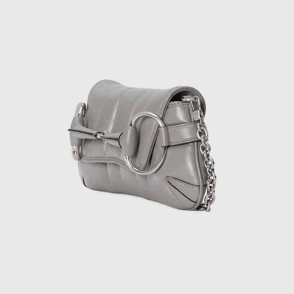 Gucci grey leather bag store