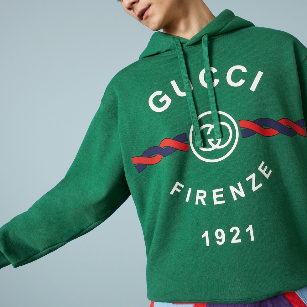 Felpa gucci scritta colorata new arrivals