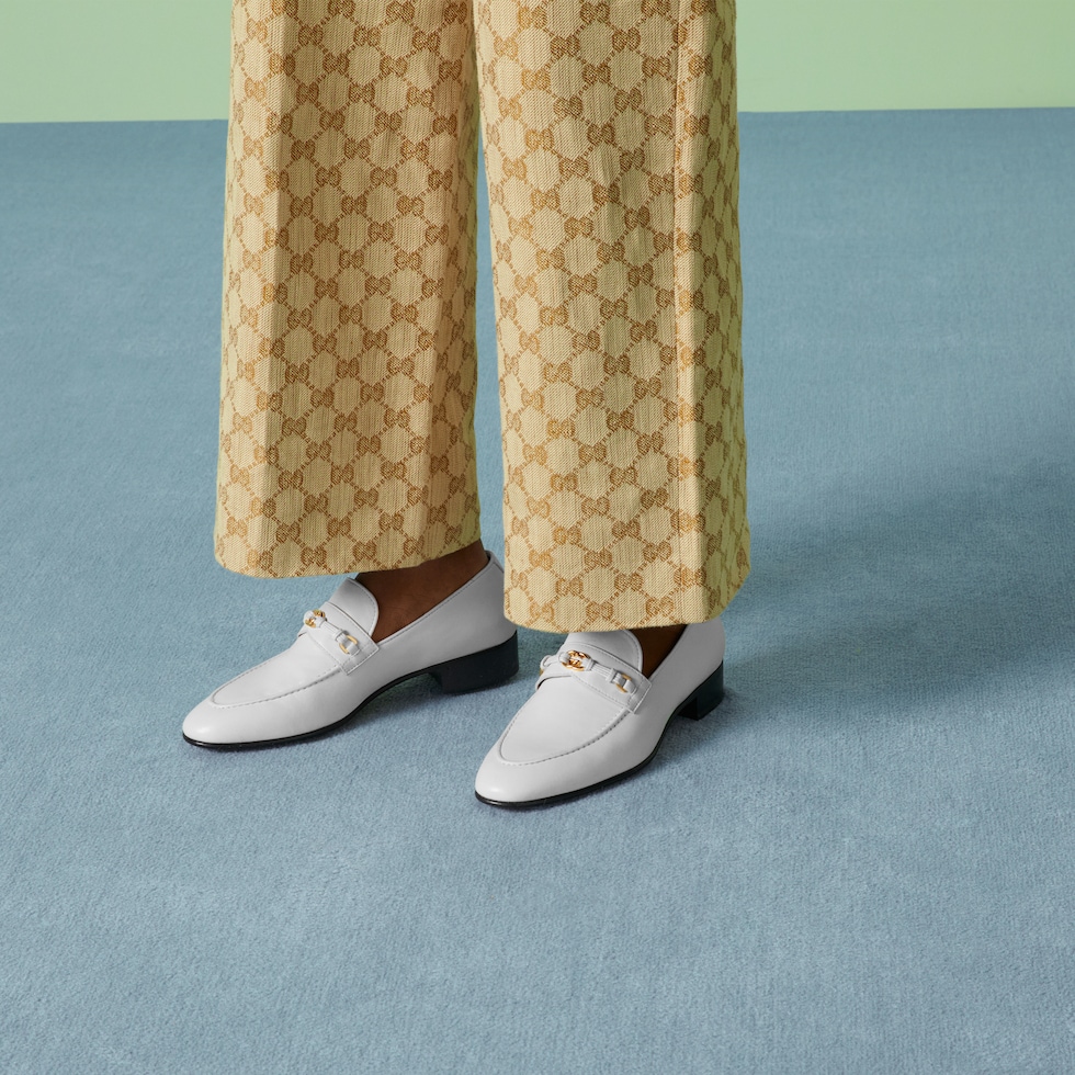 Gucci interlocking g loafers on sale