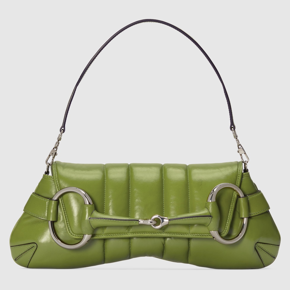 Gucci horsebit chain shoulder bag shop
