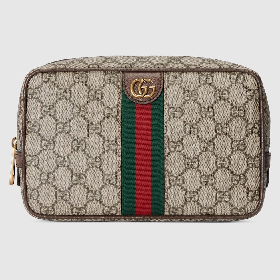 ⚠️イエスタデー出品 GUCCI ケース ポーチ 正規品 Gucci Savoy〕スモール コスメティックケース ・ベージュ