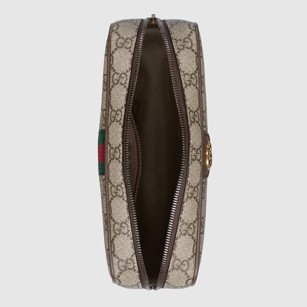 GUCCIボアコート GUCCI Savoy leather-trimmed printed coated-canvas suitcase | NET-A