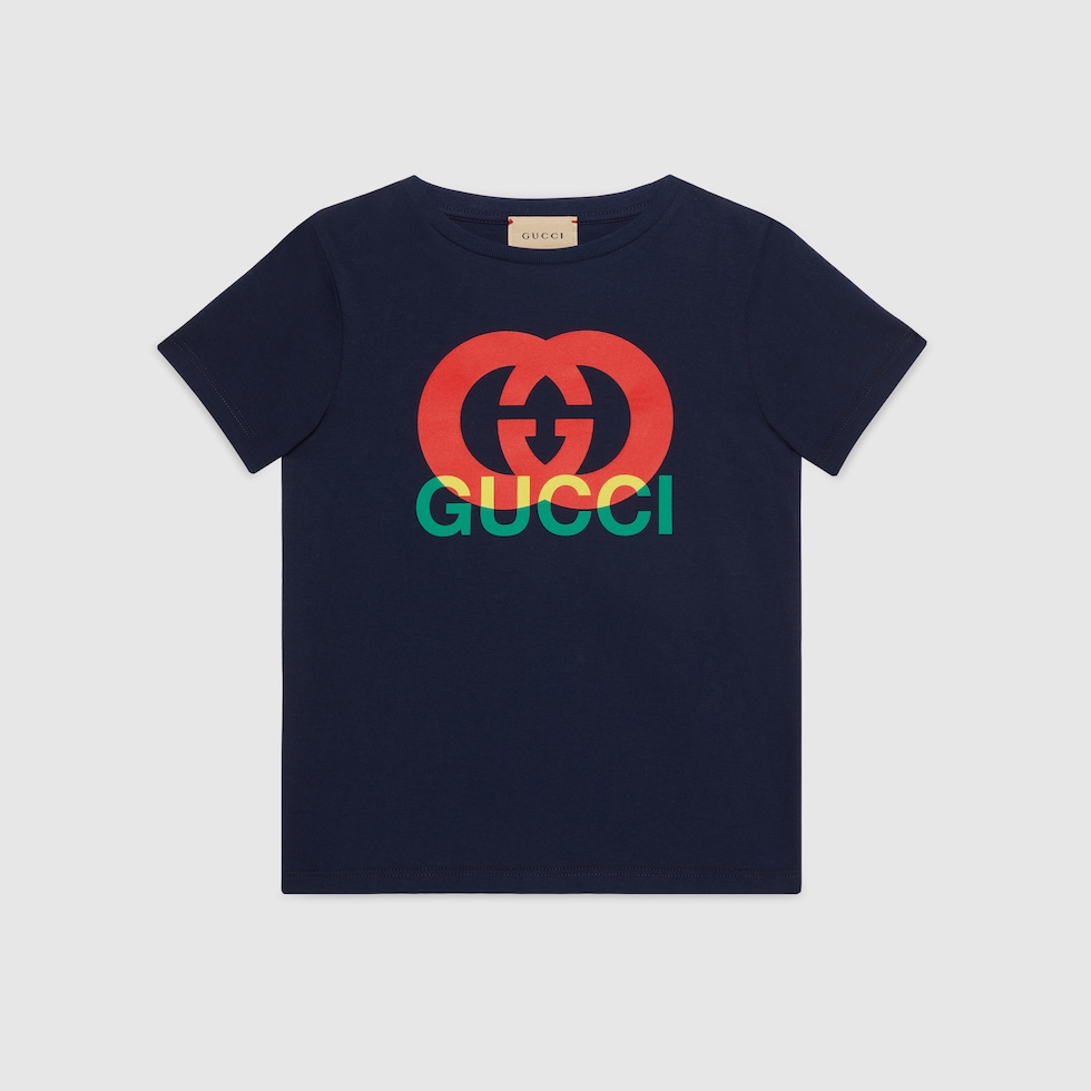 Blue gucci sale shirt