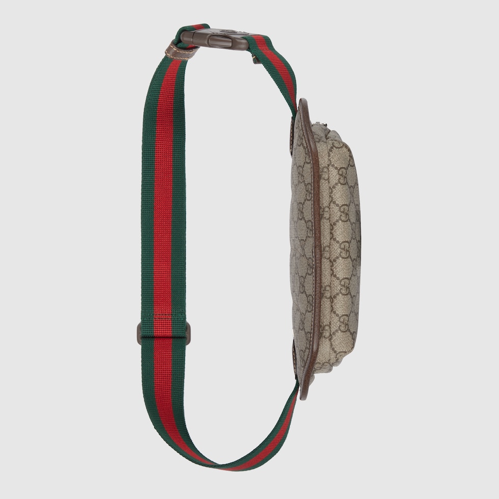 GG belt bag in beige and ebony GG Supreme | GUCCI® US