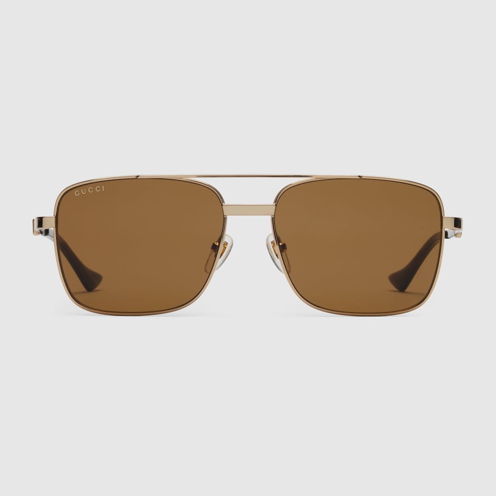 サングラス Gucci Sunglasses GG0941S 001 Aviator Double Bridge GG0941S sunglasses | SmartBuyGlasses CA