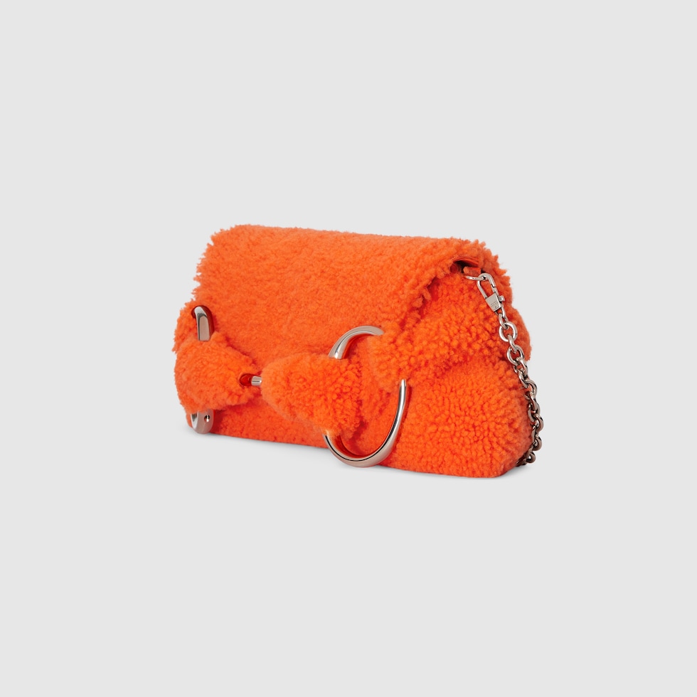 Orange sales gucci purse