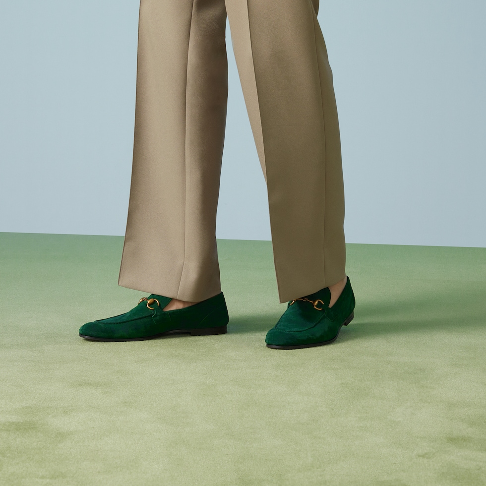 Mocas n Gucci Jordaan para hombre inante verde GUCCI MX