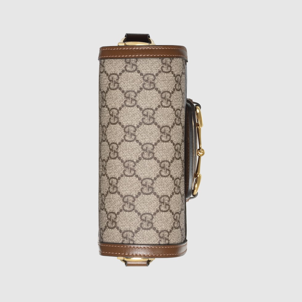 Gucci Horsebit 1955 mini rounded bag in GG Supreme | GUCCI® US
