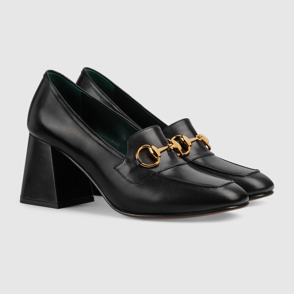 Gucci black shoes womens store