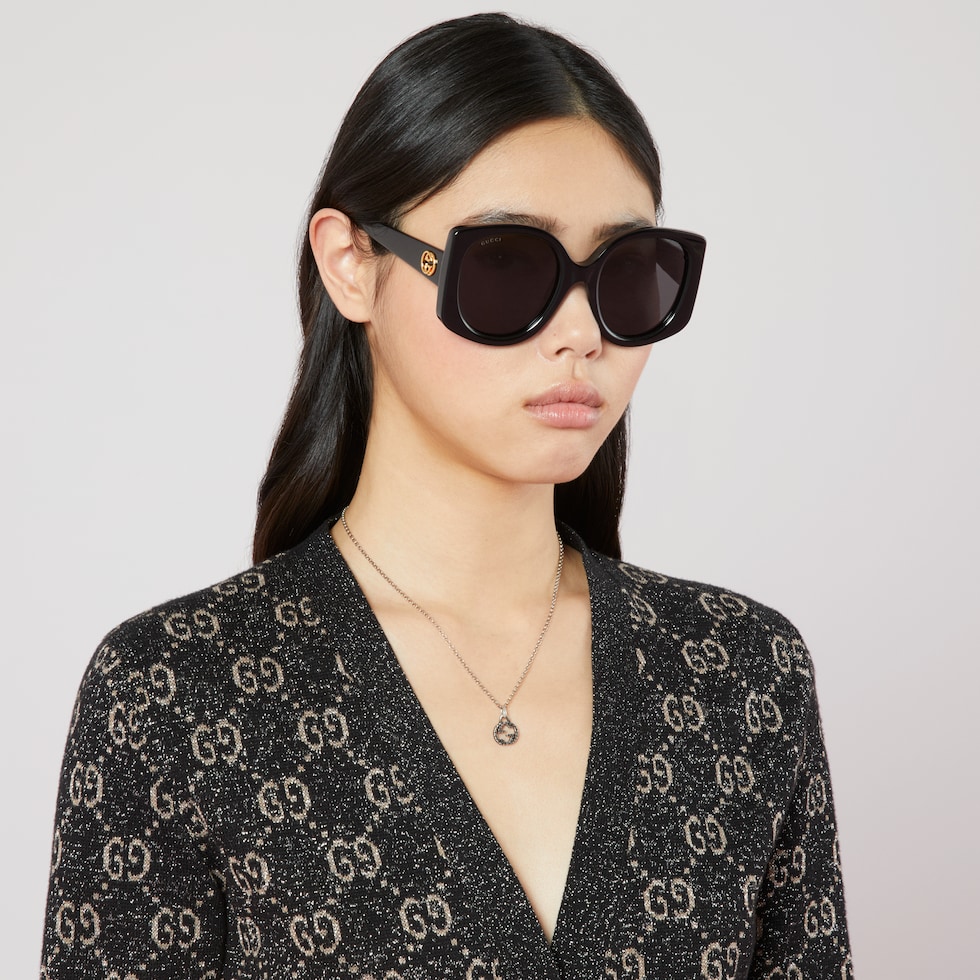 ⭐ GUCCI グッチ インターロッキング ピルケース ネックレス 3015