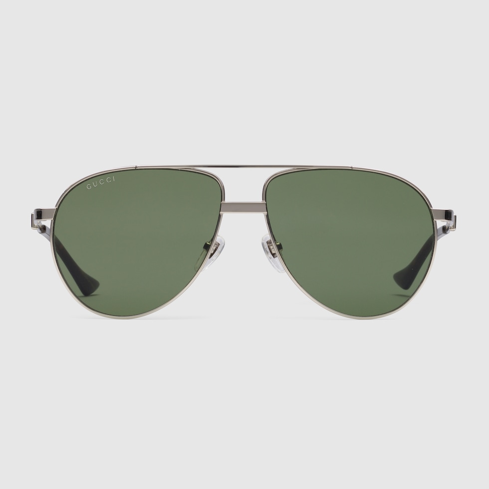 Gucci glitter aviator sunglasses top