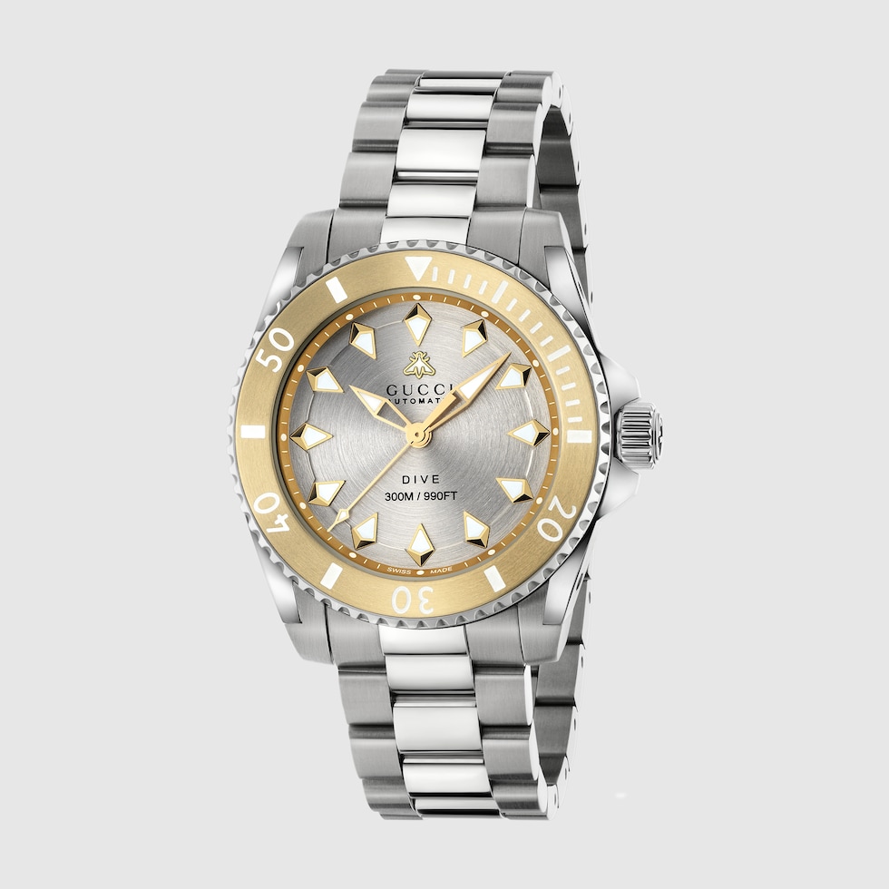 Gucci Dive watch, 40mm in steel | GUCCI® US