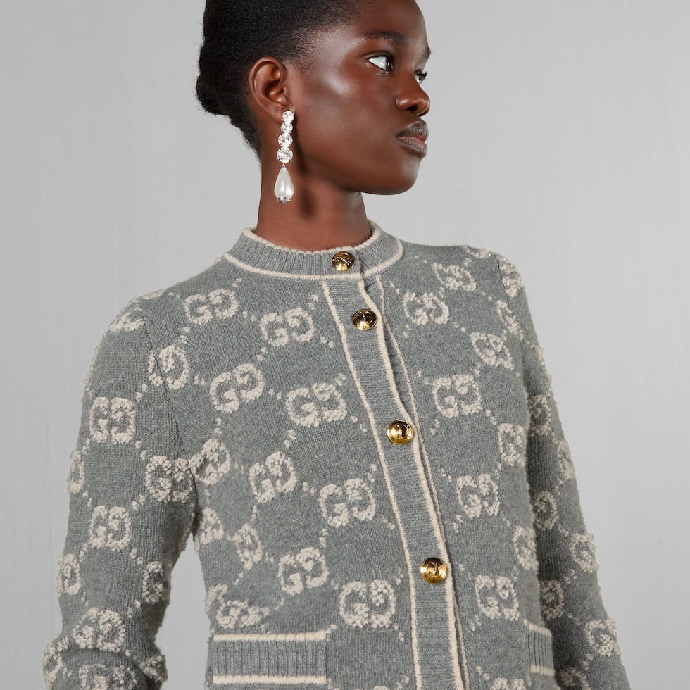 【GUCCI】Ghost collection Grey printed polyamide【ランク:A】 GucciGhost Has Arrived! See Every Piece in the Collection