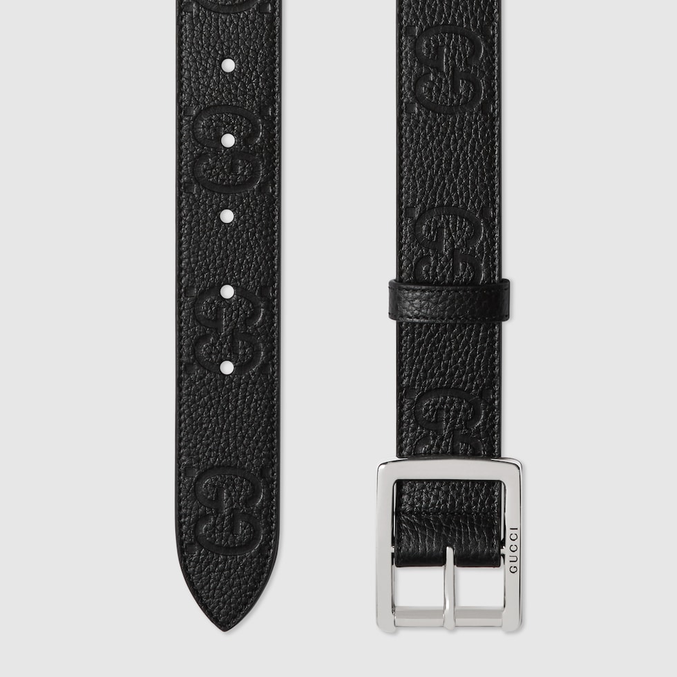 ベルト GUCCI leather GG belt GG Milano belt in Rosso Ancora red GG leather | GUCCI® US