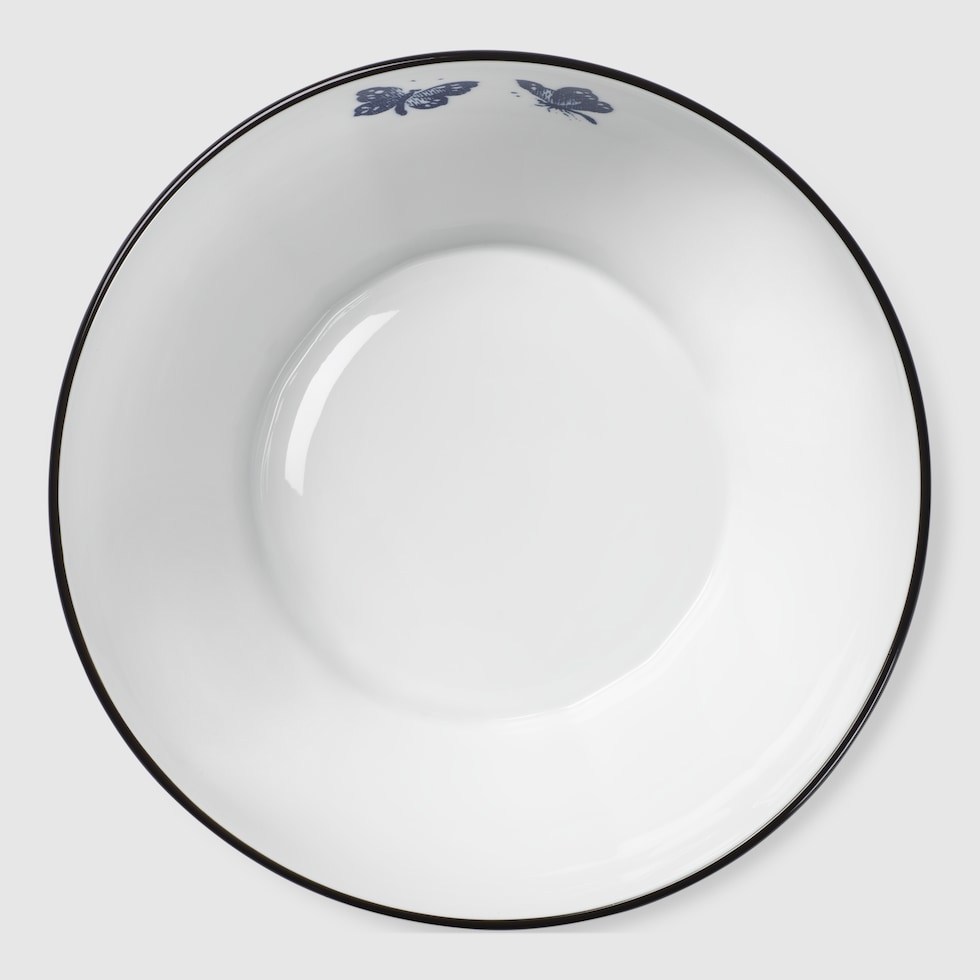 GUCCI　ハーバリウム　食器　ブラック　サラダボウル23cm GUCCI ハーバリウム 食器 ブラック サラダボウル23cm グッチハー