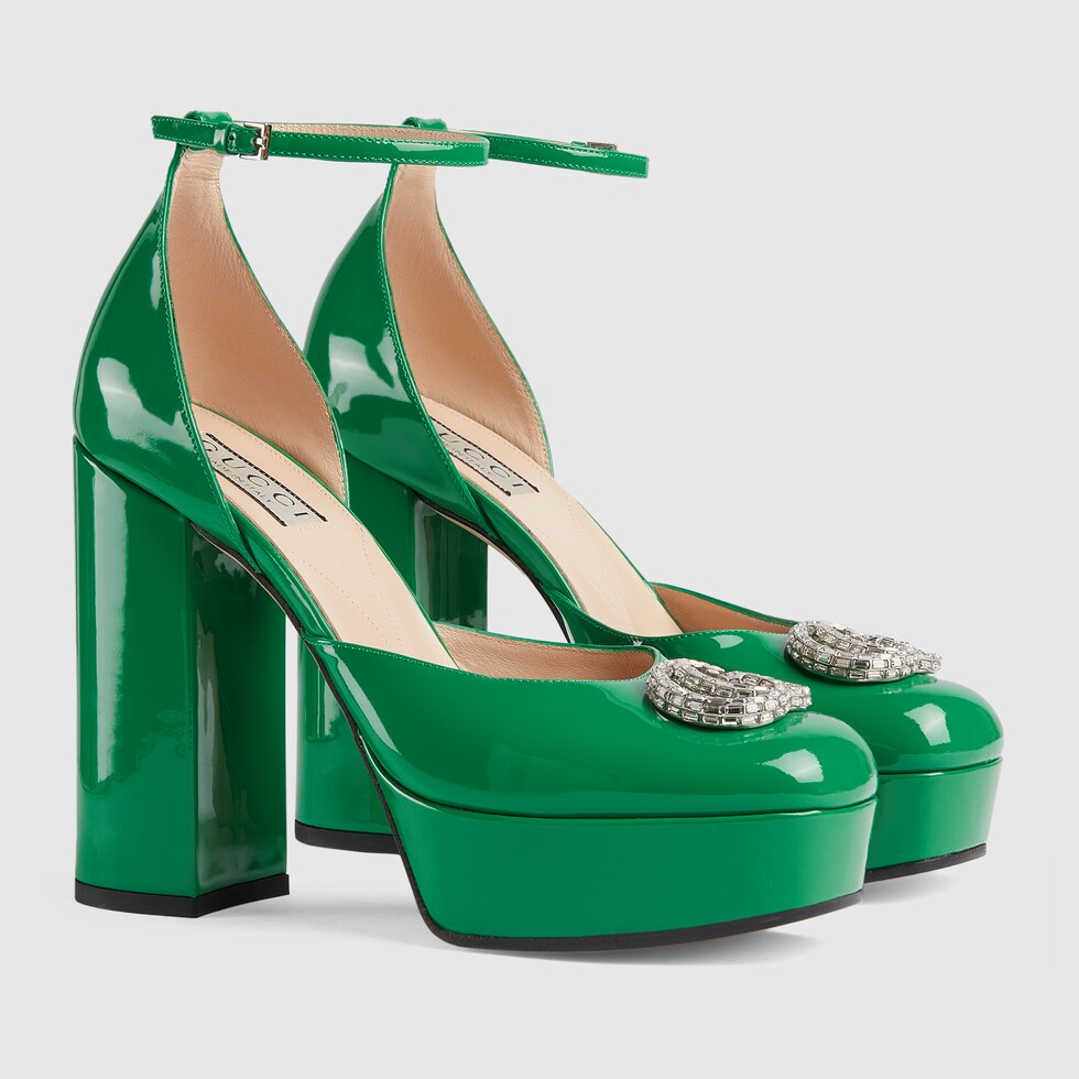 Gucci shop green pumps