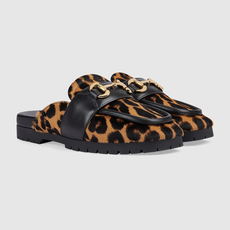 Sapato gucci com pelo hotsell