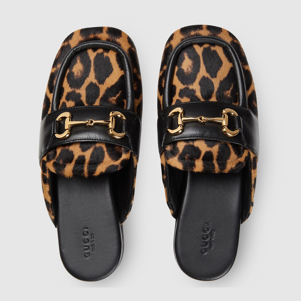 Sapato mule top masculino gucci