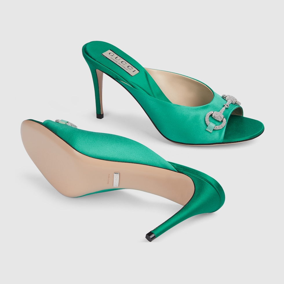 Gucci heel slides sale